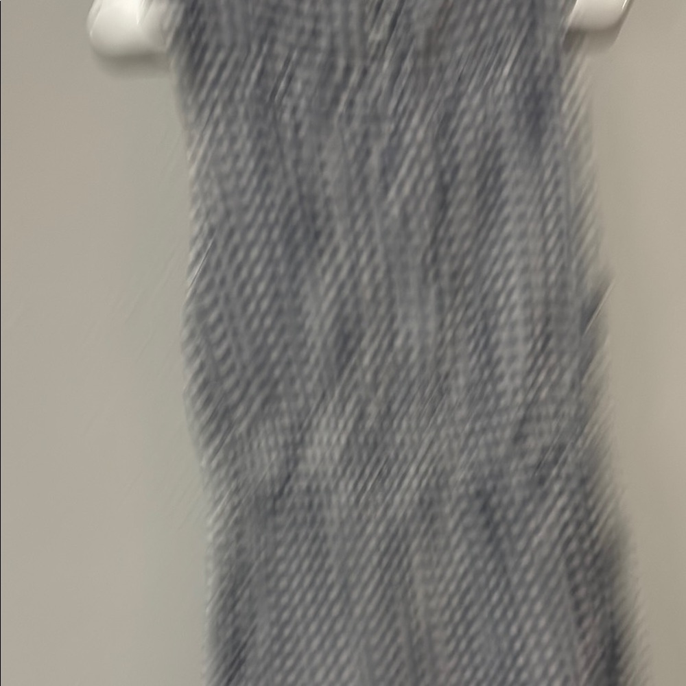 Draper James Blue White Gingham Maxi Dress with Ruffle Hem - Picture 8 of 12
